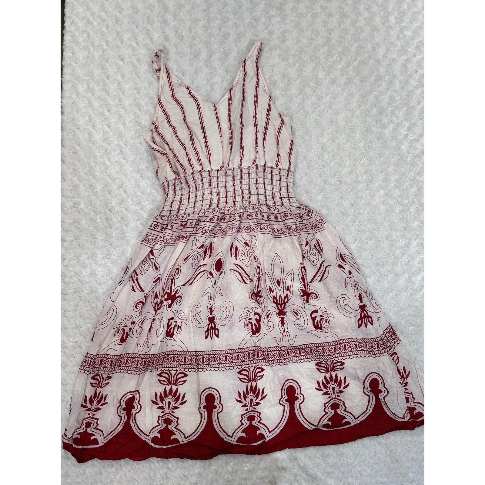 Erica Brooke Lightweight Midi Summer Dress Gauze Island Wear Vacation Size 18